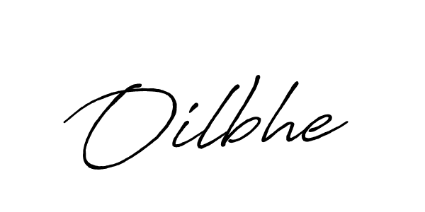 Design your own signature with our free online signature maker. With this signature software, you can create a handwritten (Antro_Vectra_Bolder) signature for name Oilbhe. Oilbhe signature style 7 images and pictures png