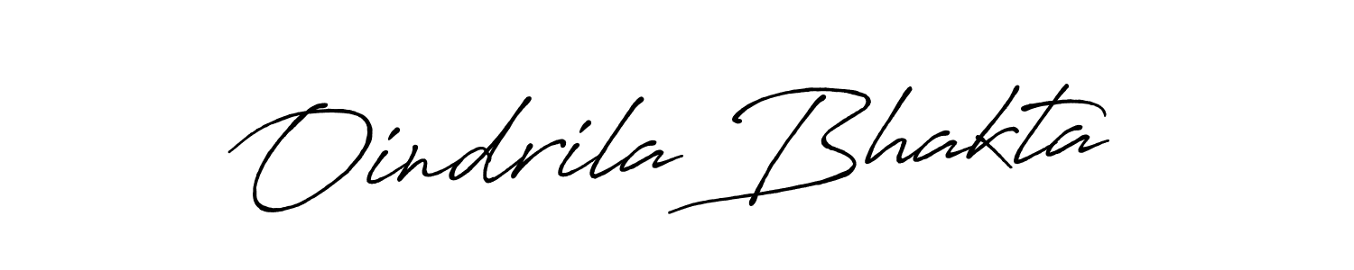 Antro_Vectra_Bolder is a professional signature style that is perfect for those who want to add a touch of class to their signature. It is also a great choice for those who want to make their signature more unique. Get Oindrila Bhakta name to fancy signature for free. Oindrila Bhakta signature style 7 images and pictures png