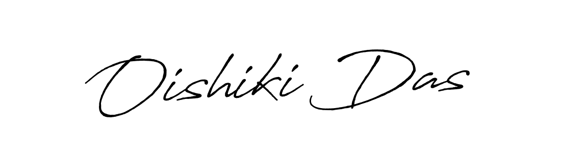 Make a beautiful signature design for name Oishiki Das. With this signature (Antro_Vectra_Bolder) style, you can create a handwritten signature for free. Oishiki Das signature style 7 images and pictures png