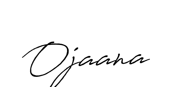 Create a beautiful signature design for name Ojaana. With this signature (Antro_Vectra_Bolder) fonts, you can make a handwritten signature for free. Ojaana signature style 7 images and pictures png