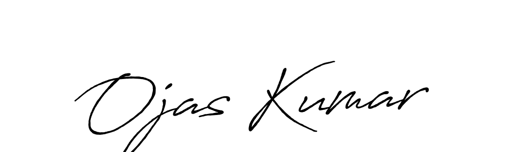 Design your own signature with our free online signature maker. With this signature software, you can create a handwritten (Antro_Vectra_Bolder) signature for name Ojas Kumar. Ojas Kumar signature style 7 images and pictures png