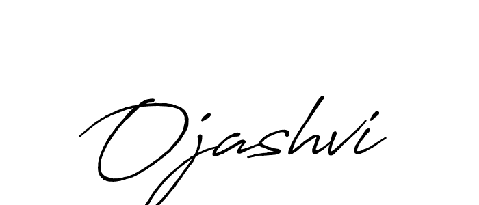 Ojashvi stylish signature style. Best Handwritten Sign (Antro_Vectra_Bolder) for my name. Handwritten Signature Collection Ideas for my name Ojashvi. Ojashvi signature style 7 images and pictures png