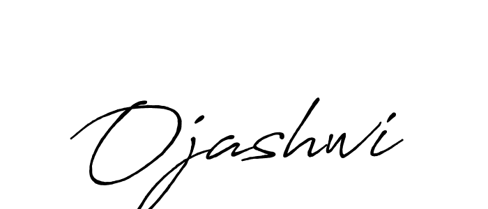 Create a beautiful signature design for name Ojashwi. With this signature (Antro_Vectra_Bolder) fonts, you can make a handwritten signature for free. Ojashwi signature style 7 images and pictures png