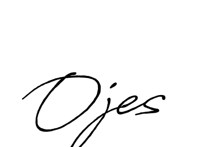 How to make Ojes name signature. Use Antro_Vectra_Bolder style for creating short signs online. This is the latest handwritten sign. Ojes signature style 7 images and pictures png