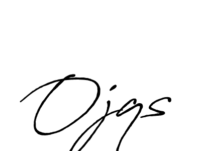 Also we have Ojqs name is the best signature style. Create professional handwritten signature collection using Antro_Vectra_Bolder autograph style. Ojqs signature style 7 images and pictures png