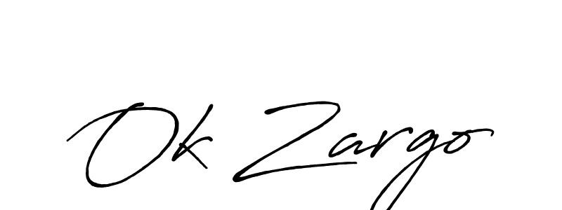 The best way (Antro_Vectra_Bolder) to make a short signature is to pick only two or three words in your name. The name Ok Zargo include a total of six letters. For converting this name. Ok Zargo signature style 7 images and pictures png