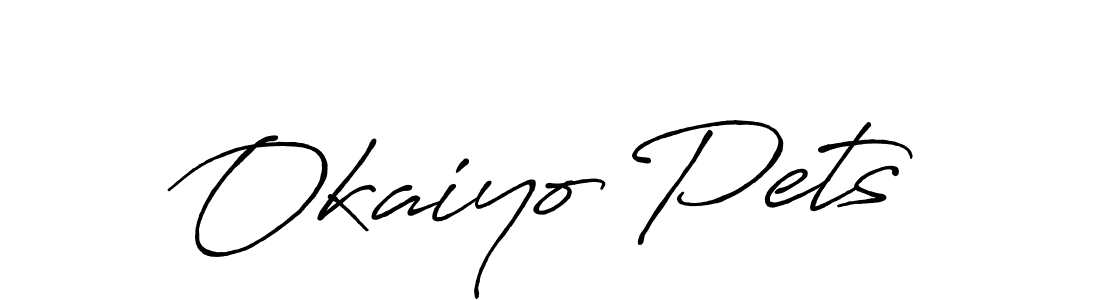Check out images of Autograph of Okaiyo Pets name. Actor Okaiyo Pets Signature Style. Antro_Vectra_Bolder is a professional sign style online. Okaiyo Pets signature style 7 images and pictures png