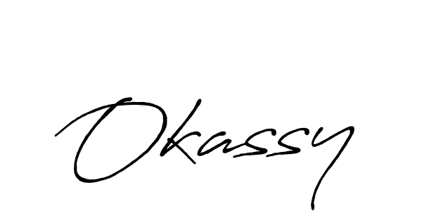 Check out images of Autograph of Okassy name. Actor Okassy Signature Style. Antro_Vectra_Bolder is a professional sign style online. Okassy signature style 7 images and pictures png
