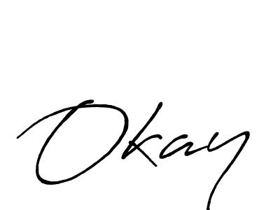 How to Draw Okay signature style? Antro_Vectra_Bolder is a latest design signature styles for name Okay. Okay signature style 7 images and pictures png