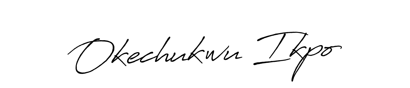 Make a beautiful signature design for name Okechukwu Ikpo. Use this online signature maker to create a handwritten signature for free. Okechukwu Ikpo signature style 7 images and pictures png