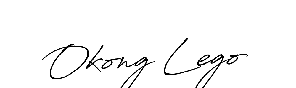 Make a beautiful signature design for name Okong Lego. Use this online signature maker to create a handwritten signature for free. Okong Lego signature style 7 images and pictures png