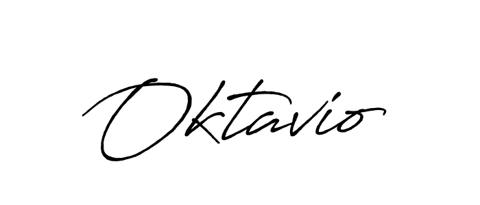 Similarly Antro_Vectra_Bolder is the best handwritten signature design. Signature creator online .You can use it as an online autograph creator for name Oktavio. Oktavio signature style 7 images and pictures png