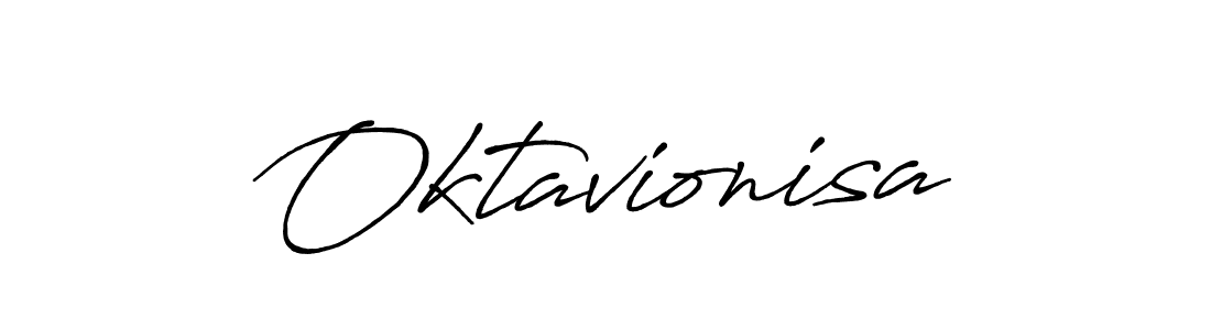Once you've used our free online signature maker to create your best signature Antro_Vectra_Bolder style, it's time to enjoy all of the benefits that Oktavionisa name signing documents. Oktavionisa signature style 7 images and pictures png