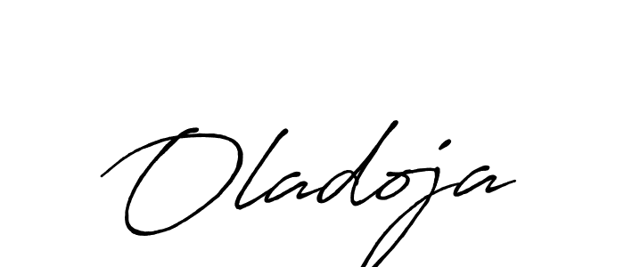 Once you've used our free online signature maker to create your best signature Antro_Vectra_Bolder style, it's time to enjoy all of the benefits that Oladoja name signing documents. Oladoja signature style 7 images and pictures png