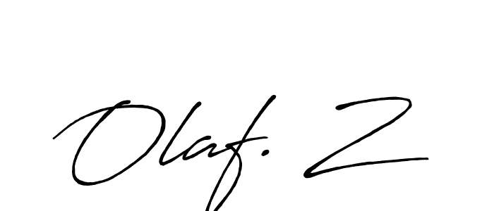 Check out images of Autograph of Olaf. Z name. Actor Olaf. Z Signature Style. Antro_Vectra_Bolder is a professional sign style online. Olaf. Z signature style 7 images and pictures png