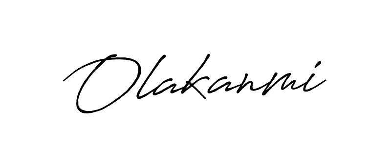 It looks lik you need a new signature style for name Olakanmi. Design unique handwritten (Antro_Vectra_Bolder) signature with our free signature maker in just a few clicks. Olakanmi signature style 7 images and pictures png