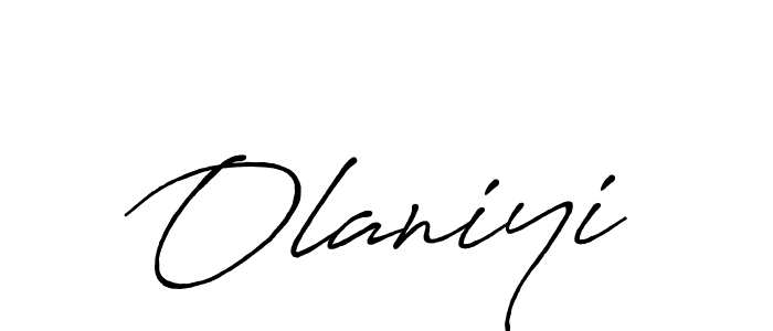 Also You can easily find your signature by using the search form. We will create Olaniyi name handwritten signature images for you free of cost using Antro_Vectra_Bolder sign style. Olaniyi signature style 7 images and pictures png