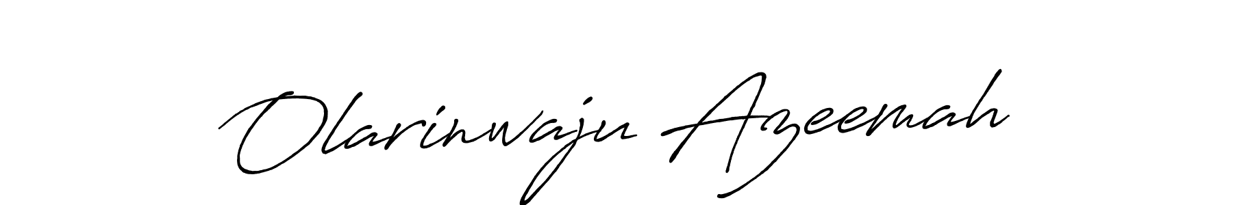 Make a short Olarinwaju Azeemah signature style. Manage your documents anywhere anytime using Antro_Vectra_Bolder. Create and add eSignatures, submit forms, share and send files easily. Olarinwaju Azeemah signature style 7 images and pictures png