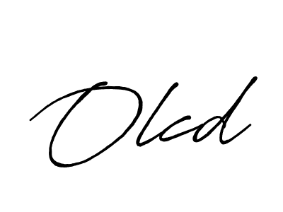 The best way (Antro_Vectra_Bolder) to make a short signature is to pick only two or three words in your name. The name Olcd include a total of six letters. For converting this name. Olcd signature style 7 images and pictures png