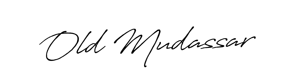 Make a beautiful signature design for name Old Mudassar. Use this online signature maker to create a handwritten signature for free. Old Mudassar signature style 7 images and pictures png