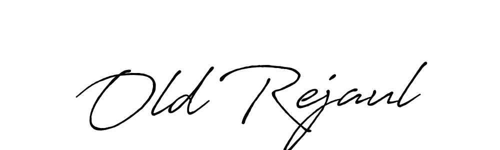 Make a beautiful signature design for name Old Rejaul. Use this online signature maker to create a handwritten signature for free. Old Rejaul signature style 7 images and pictures png