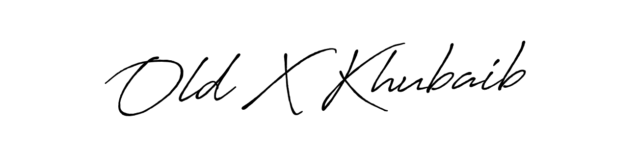 How to Draw Old X Khubaib signature style? Antro_Vectra_Bolder is a latest design signature styles for name Old X Khubaib. Old X Khubaib signature style 7 images and pictures png