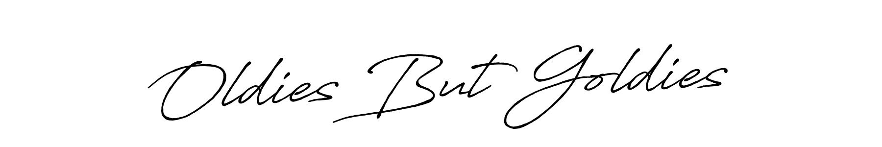 Use a signature maker to create a handwritten signature online. With this signature software, you can design (Antro_Vectra_Bolder) your own signature for name Oldies But Goldies. Oldies But Goldies signature style 7 images and pictures png