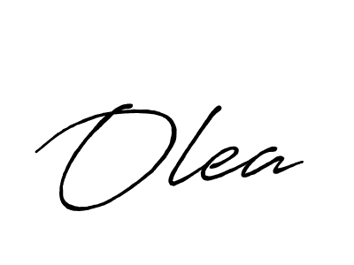 How to make Olea signature? Antro_Vectra_Bolder is a professional autograph style. Create handwritten signature for Olea name. Olea signature style 7 images and pictures png