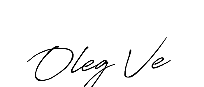 How to make Oleg Ve name signature. Use Antro_Vectra_Bolder style for creating short signs online. This is the latest handwritten sign. Oleg Ve signature style 7 images and pictures png