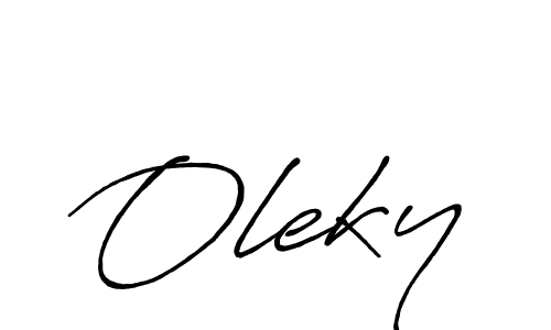 if you are searching for the best signature style for your name Oleky. so please give up your signature search. here we have designed multiple signature styles  using Antro_Vectra_Bolder. Oleky signature style 7 images and pictures png