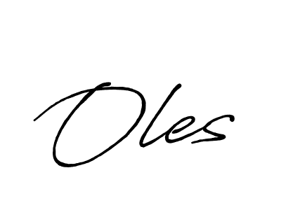 It looks lik you need a new signature style for name Oles. Design unique handwritten (Antro_Vectra_Bolder) signature with our free signature maker in just a few clicks. Oles signature style 7 images and pictures png