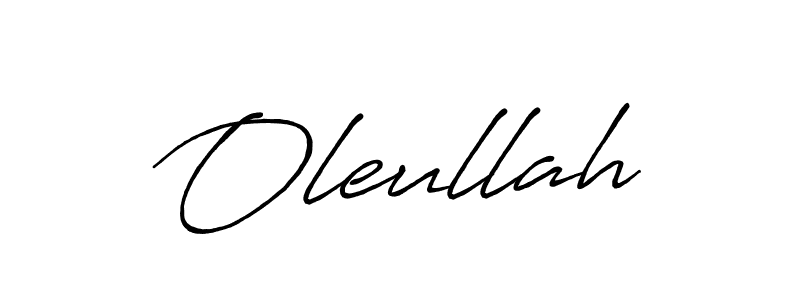 Antro_Vectra_Bolder is a professional signature style that is perfect for those who want to add a touch of class to their signature. It is also a great choice for those who want to make their signature more unique. Get Oleullah name to fancy signature for free. Oleullah signature style 7 images and pictures png