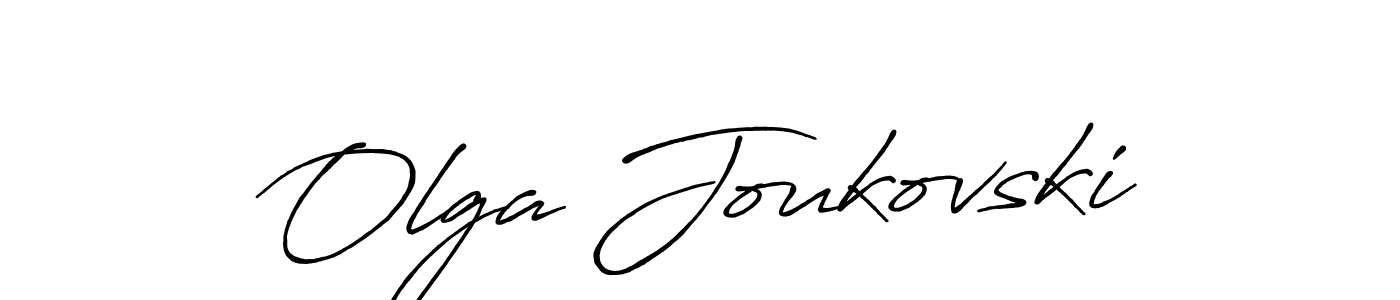 You can use this online signature creator to create a handwritten signature for the name Olga Joukovski. This is the best online autograph maker. Olga Joukovski signature style 7 images and pictures png