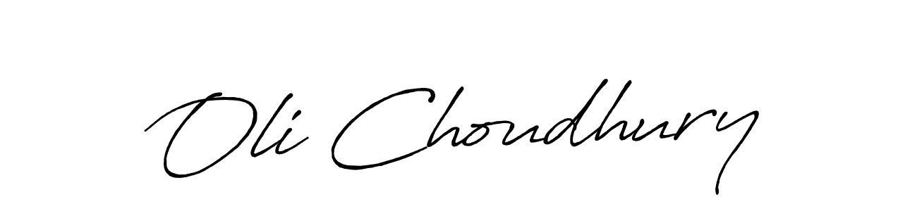 This is the best signature style for the Oli Choudhury name. Also you like these signature font (Antro_Vectra_Bolder). Mix name signature. Oli Choudhury signature style 7 images and pictures png
