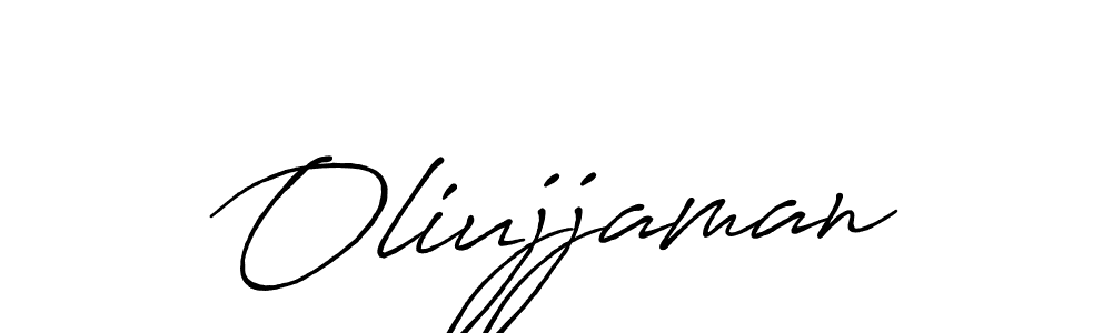 Also we have Oliujjaman name is the best signature style. Create professional handwritten signature collection using Antro_Vectra_Bolder autograph style. Oliujjaman signature style 7 images and pictures png