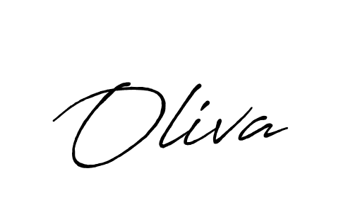 Oliva stylish signature style. Best Handwritten Sign (Antro_Vectra_Bolder) for my name. Handwritten Signature Collection Ideas for my name Oliva. Oliva signature style 7 images and pictures png