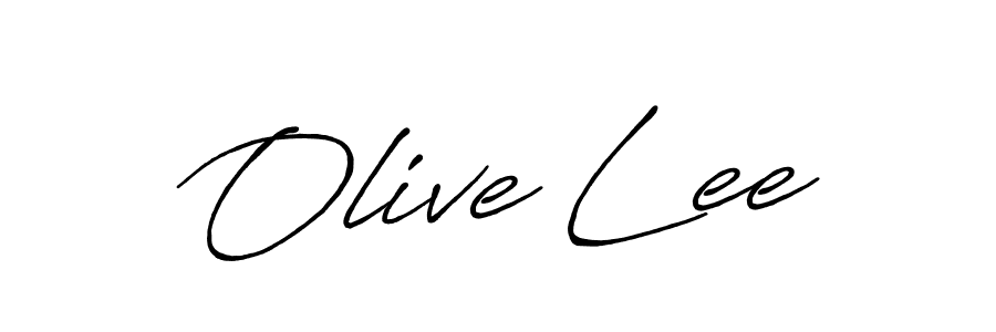 Also we have Olive Lee name is the best signature style. Create professional handwritten signature collection using Antro_Vectra_Bolder autograph style. Olive Lee signature style 7 images and pictures png