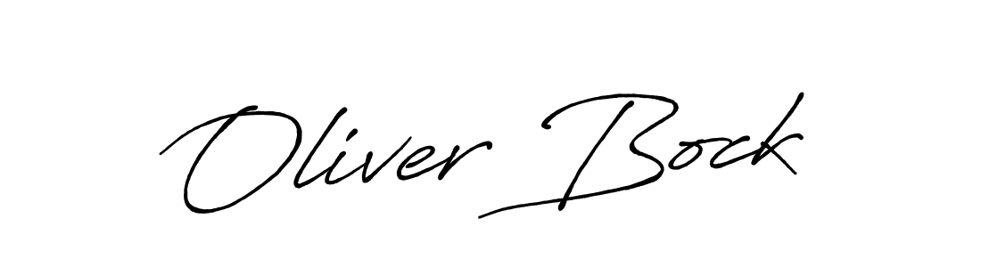 Also we have Oliver Bock name is the best signature style. Create professional handwritten signature collection using Antro_Vectra_Bolder autograph style. Oliver Bock signature style 7 images and pictures png