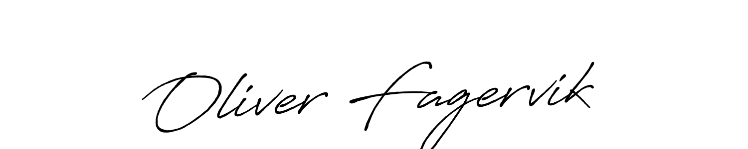 Once you've used our free online signature maker to create your best signature Antro_Vectra_Bolder style, it's time to enjoy all of the benefits that Oliver Fagervik name signing documents. Oliver Fagervik signature style 7 images and pictures png