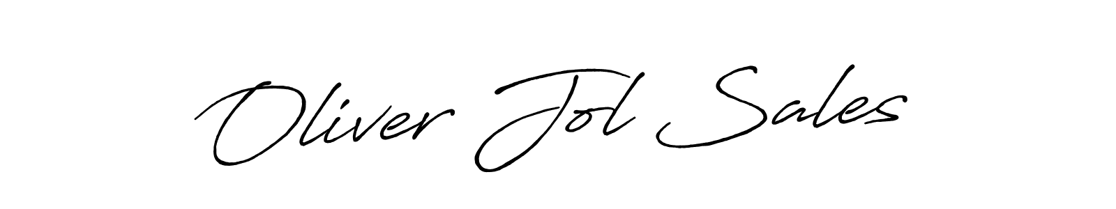 Make a beautiful signature design for name Oliver Jol Sales. Use this online signature maker to create a handwritten signature for free. Oliver Jol Sales signature style 7 images and pictures png