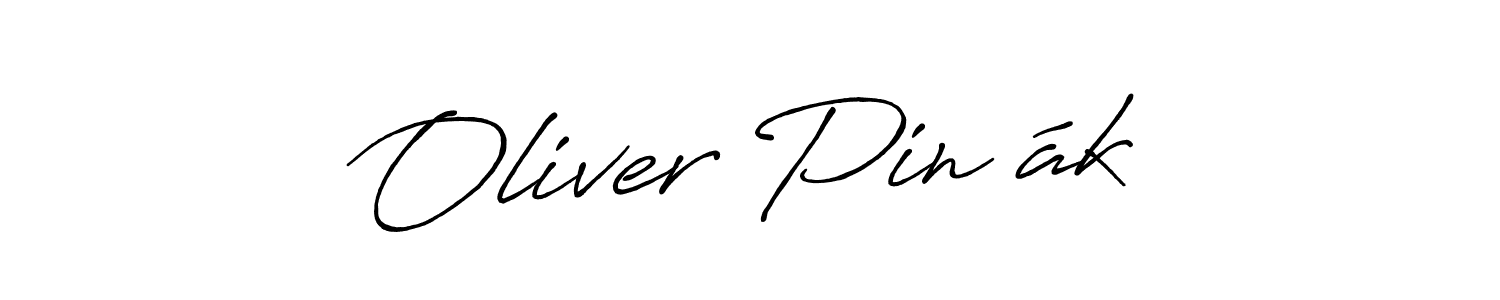 How to make Oliver Pinčák signature? Antro_Vectra_Bolder is a professional autograph style. Create handwritten signature for Oliver Pinčák name. Oliver Pinčák signature style 7 images and pictures png