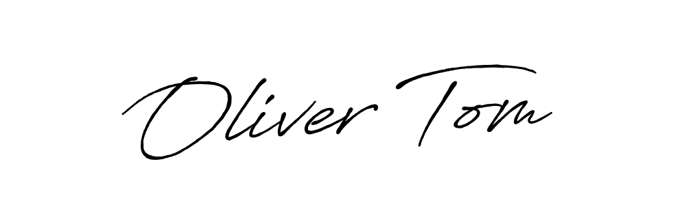 It looks lik you need a new signature style for name Oliver Tom. Design unique handwritten (Antro_Vectra_Bolder) signature with our free signature maker in just a few clicks. Oliver Tom signature style 7 images and pictures png