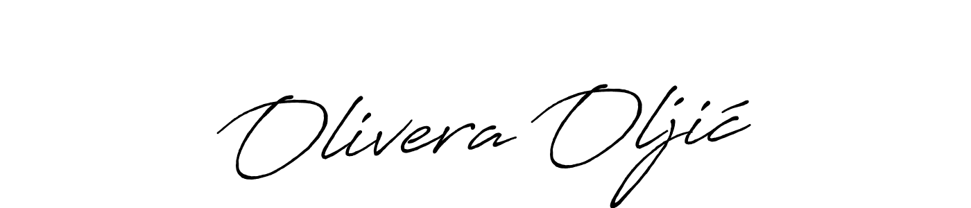 This is the best signature style for the Olivera Oljić name. Also you like these signature font (Antro_Vectra_Bolder). Mix name signature. Olivera Oljić signature style 7 images and pictures png