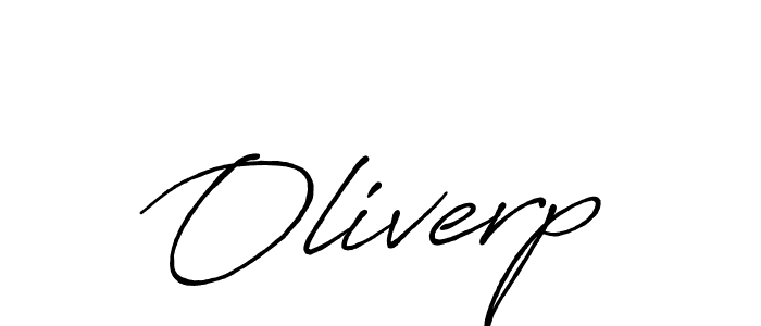 Design your own signature with our free online signature maker. With this signature software, you can create a handwritten (Antro_Vectra_Bolder) signature for name Oliverp. Oliverp signature style 7 images and pictures png