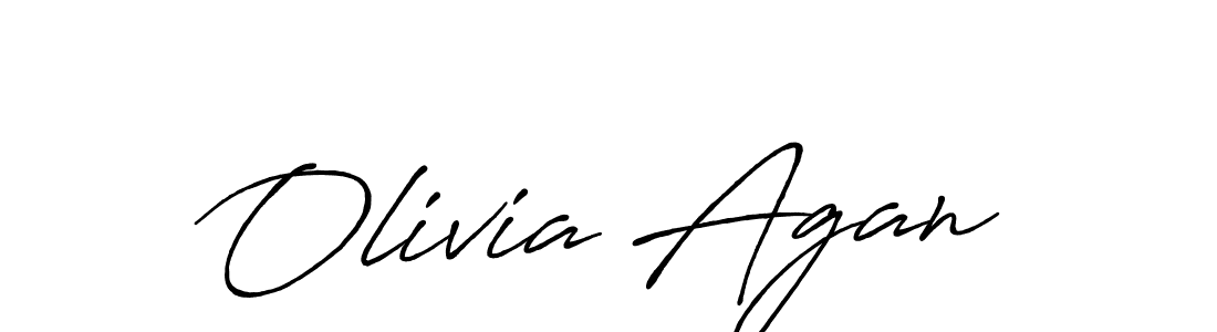 The best way (Antro_Vectra_Bolder) to make a short signature is to pick only two or three words in your name. The name Olivia Agan include a total of six letters. For converting this name. Olivia Agan signature style 7 images and pictures png
