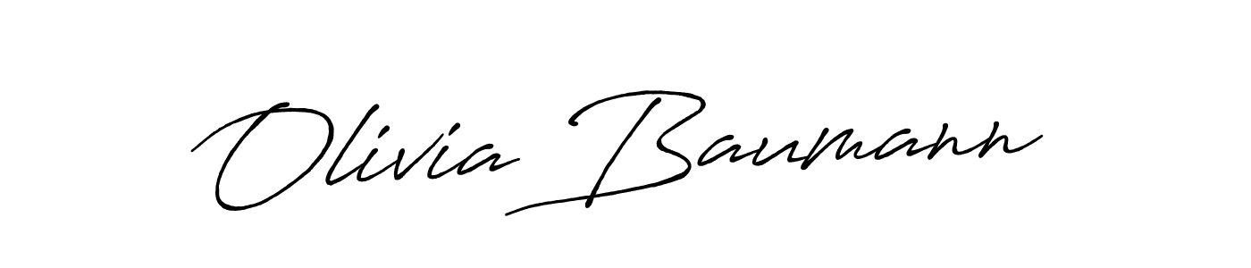 Similarly Antro_Vectra_Bolder is the best handwritten signature design. Signature creator online .You can use it as an online autograph creator for name Olivia Baumann. Olivia Baumann signature style 7 images and pictures png