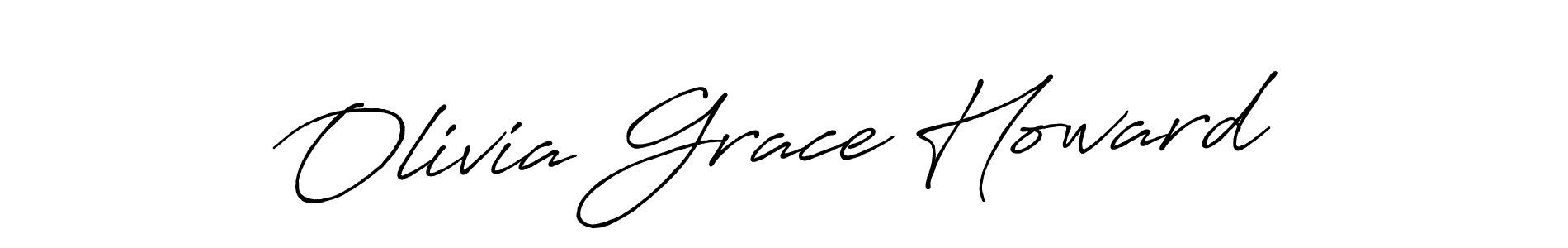 Similarly Antro_Vectra_Bolder is the best handwritten signature design. Signature creator online .You can use it as an online autograph creator for name Olivia Grace Howard. Olivia Grace Howard signature style 7 images and pictures png