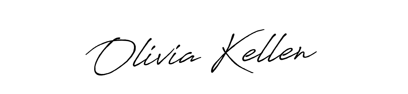 Create a beautiful signature design for name Olivia Kellen. With this signature (Antro_Vectra_Bolder) fonts, you can make a handwritten signature for free. Olivia Kellen signature style 7 images and pictures png