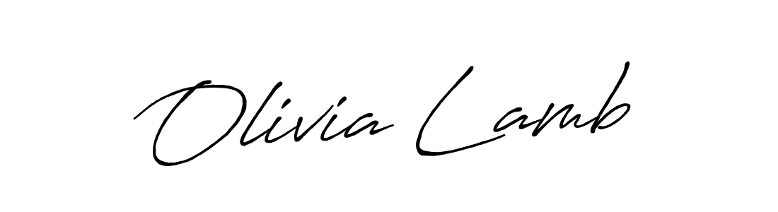 Once you've used our free online signature maker to create your best signature Antro_Vectra_Bolder style, it's time to enjoy all of the benefits that Olivia Lamb name signing documents. Olivia Lamb signature style 7 images and pictures png