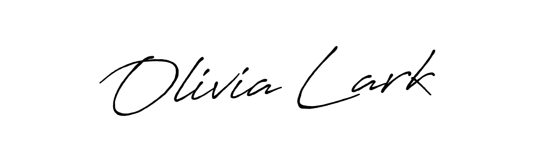 Design your own signature with our free online signature maker. With this signature software, you can create a handwritten (Antro_Vectra_Bolder) signature for name Olivia Lark. Olivia Lark signature style 7 images and pictures png